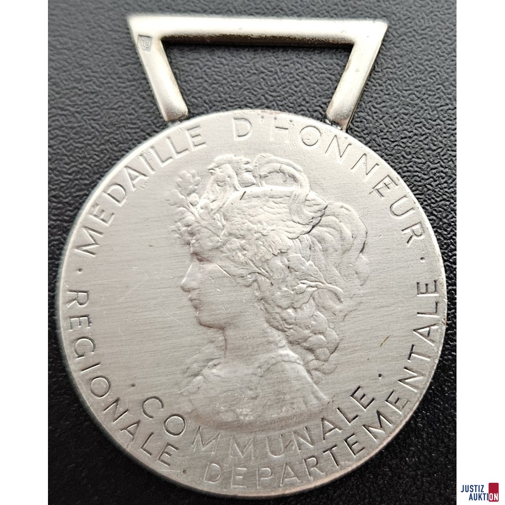 Französische Medaille