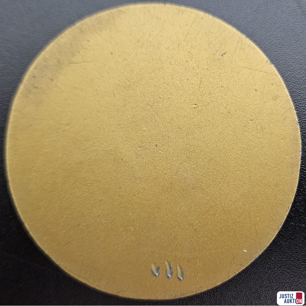 Judo-Medaille - Rückseite