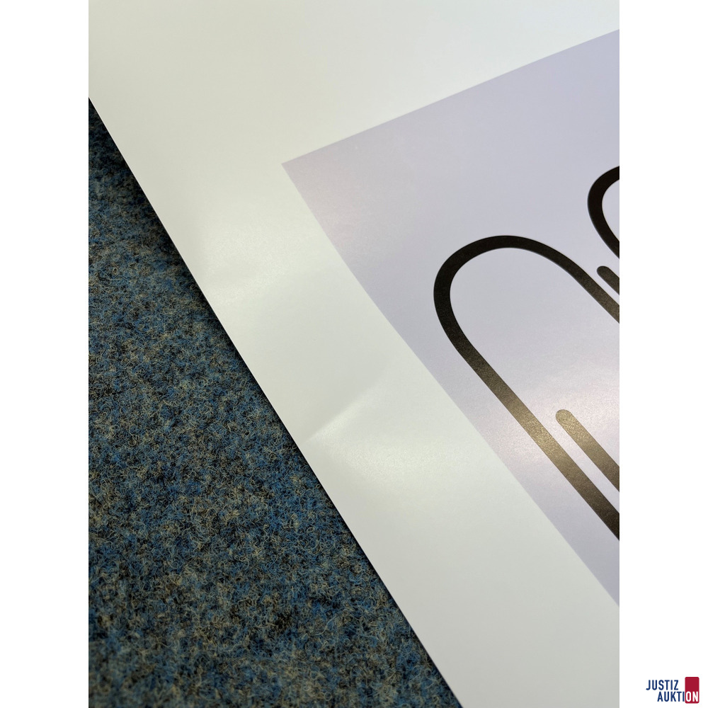 Poster Rand oben
