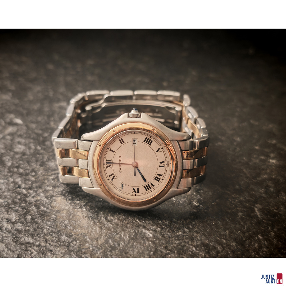 Armbanduhr Cartier – foto 3 – kavel bij Justiz-Auktion, Neustadt a. Rbge