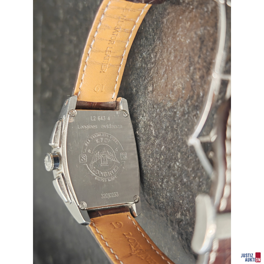 Armbanduhr Longines – foto 4 – kavel bij Justiz-Auktion, Neustadt a. Rbge