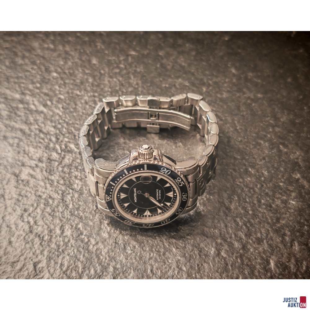 Armbanduhr Montblanc Uhr - Meisterstück – foto 3 – kavel bij Justiz-Auktion, Neustadt a. Rbge