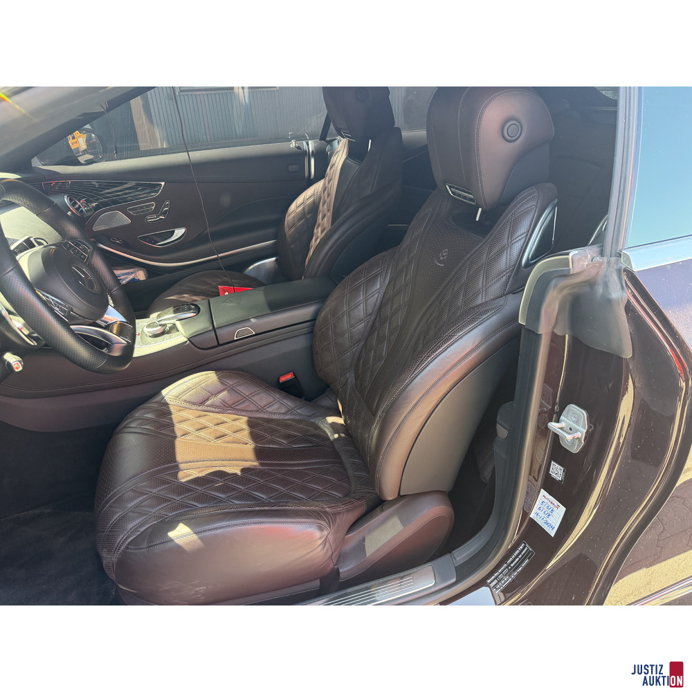 Maybach S650 Cabriolet Innenansicht