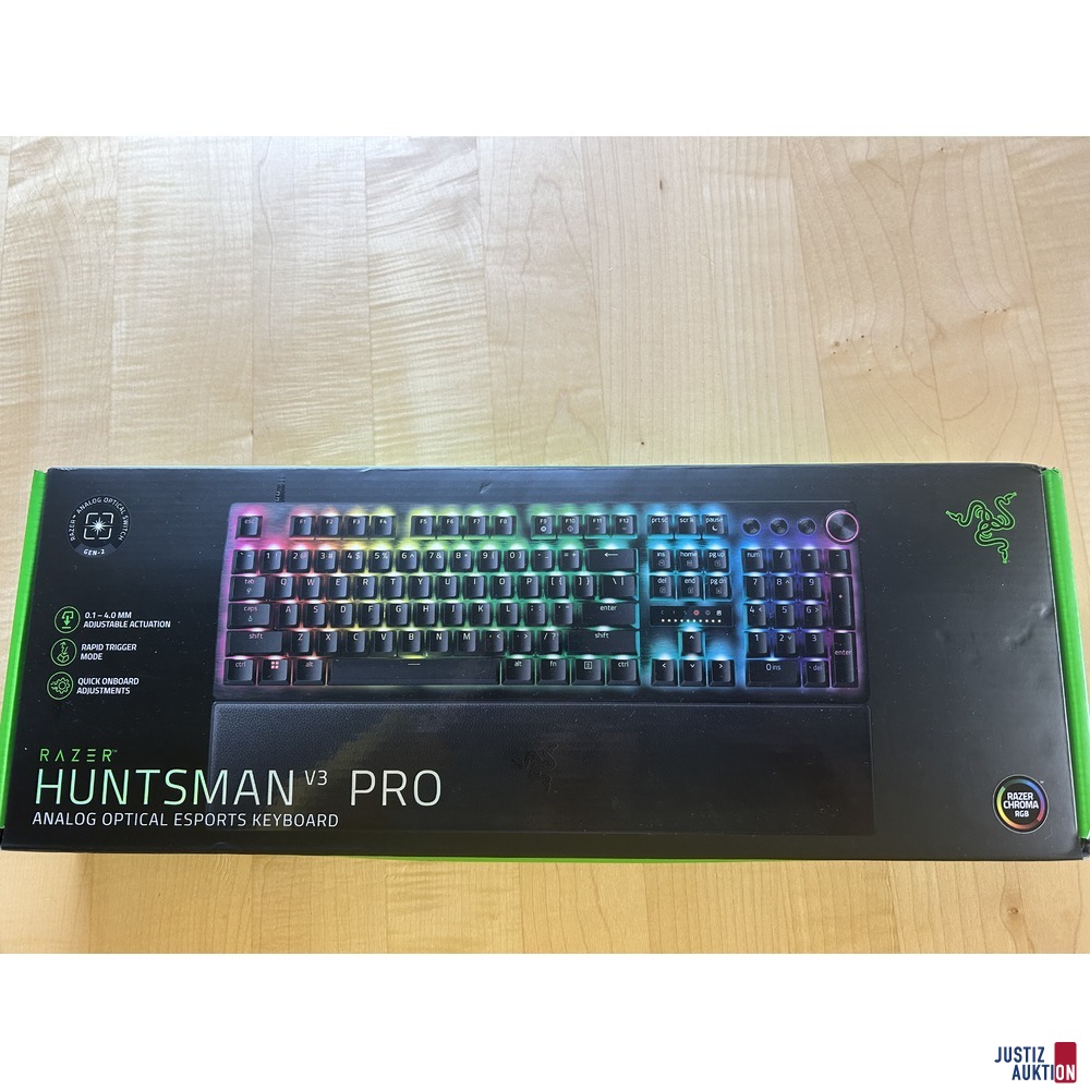 Tastatur verpackt Vorderseite