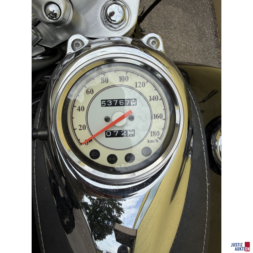 Motorrad Yamaha XVS 650 A – foto 2 – kavel bij Justiz-Auktion
