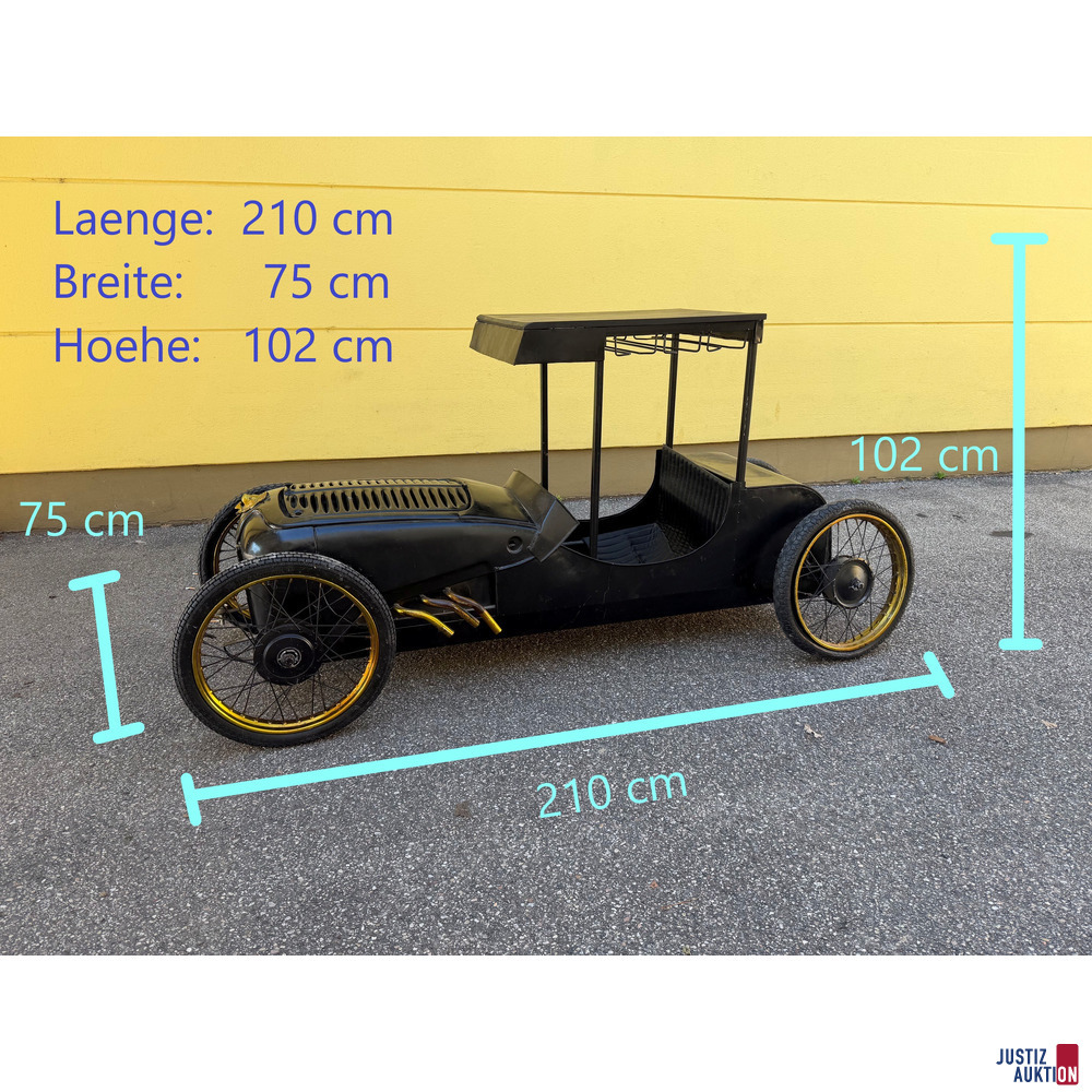 Hausbar im Oldtimer-Design – foto 2 – kavel bij Justiz-Auktion