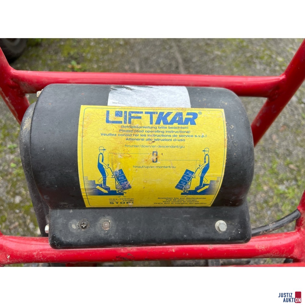 Liftkar Typenschild