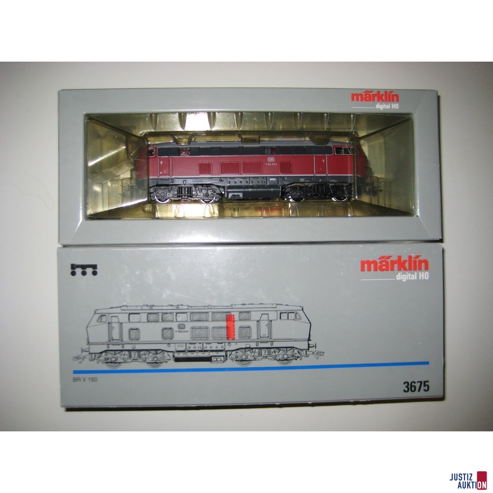 Verpackung und Lokomotive