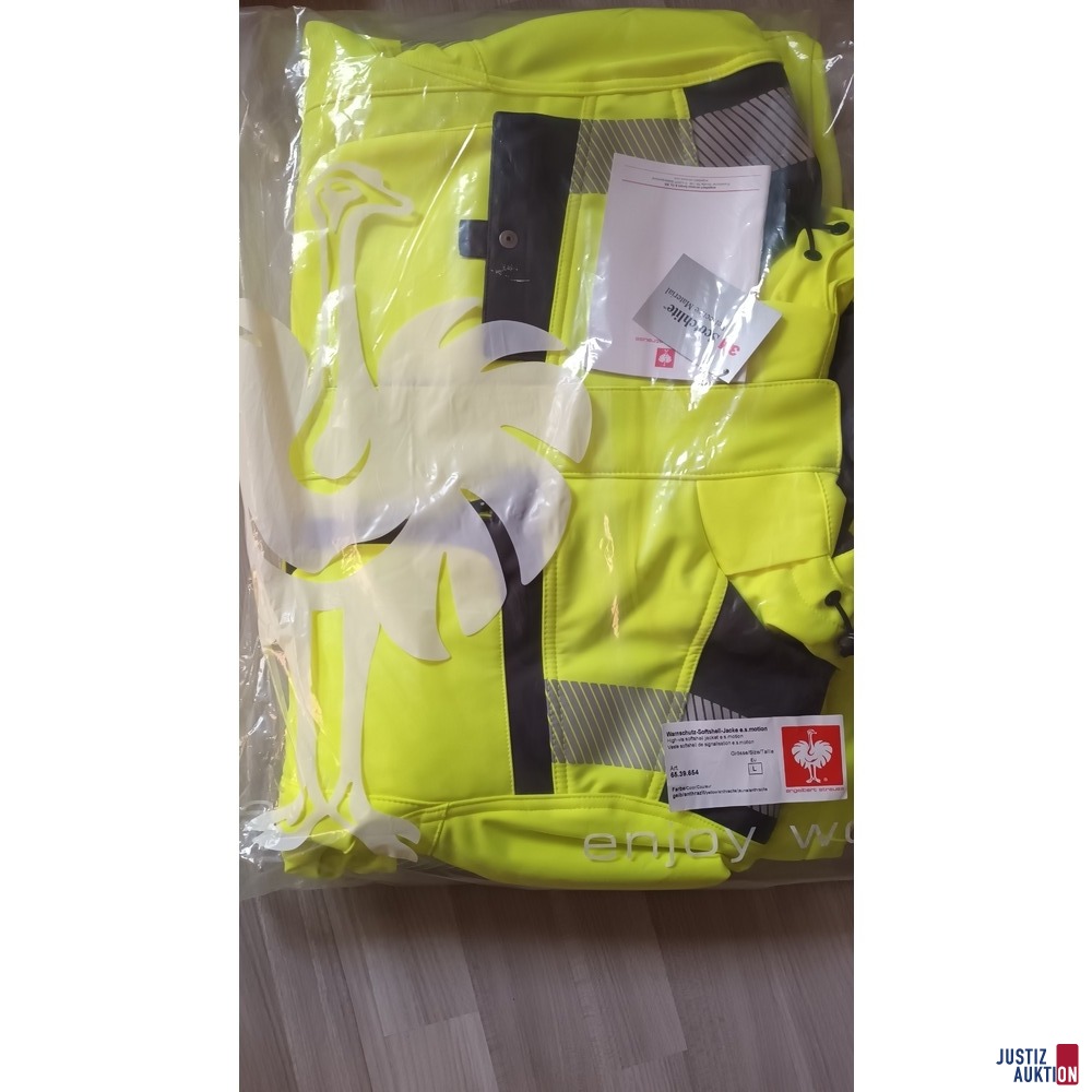 Warnschutz-Softshell-Jacke