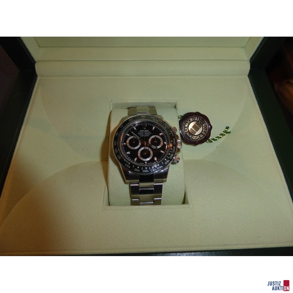 Uhr Rolex Stainless Steel Daytona Vorderseite