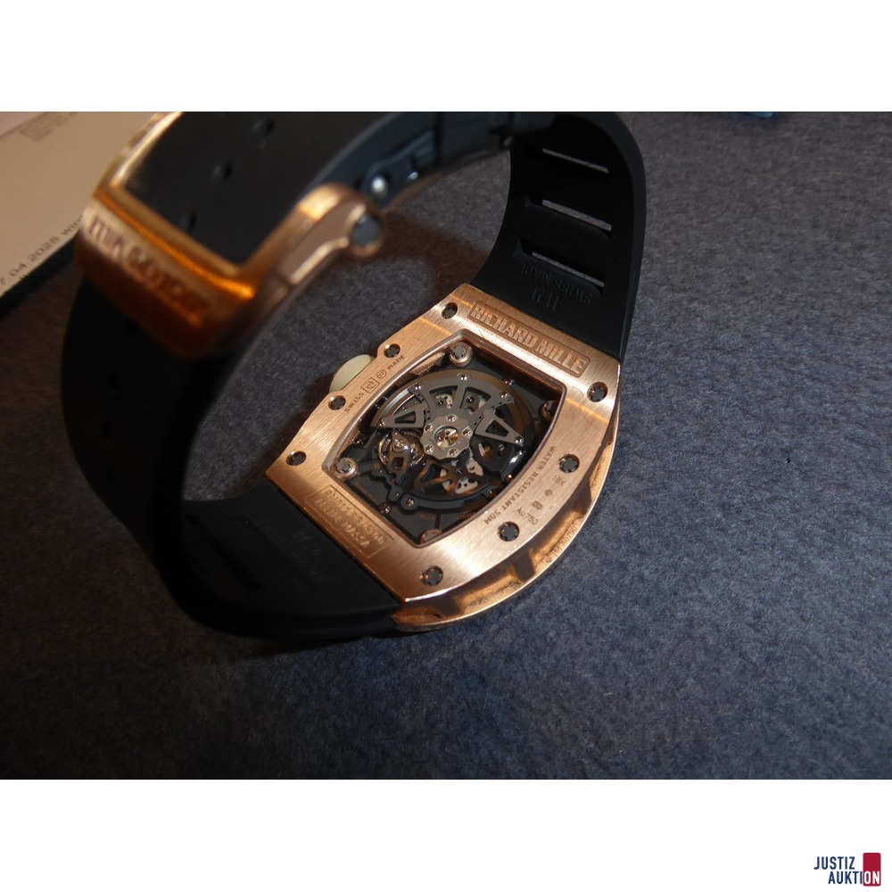 Uhr Richard Mille Innenseite