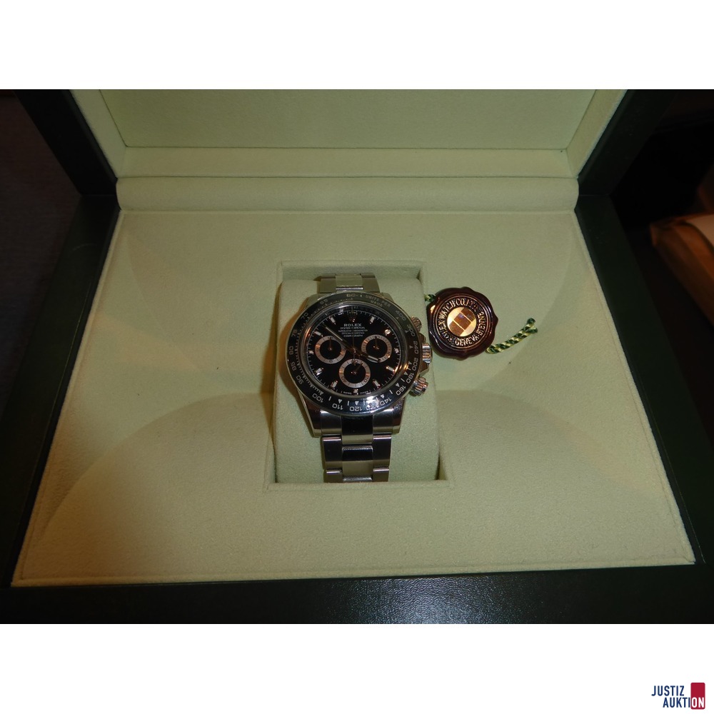 Uhr Rolex Stainless Steel Daytona Vorderseite