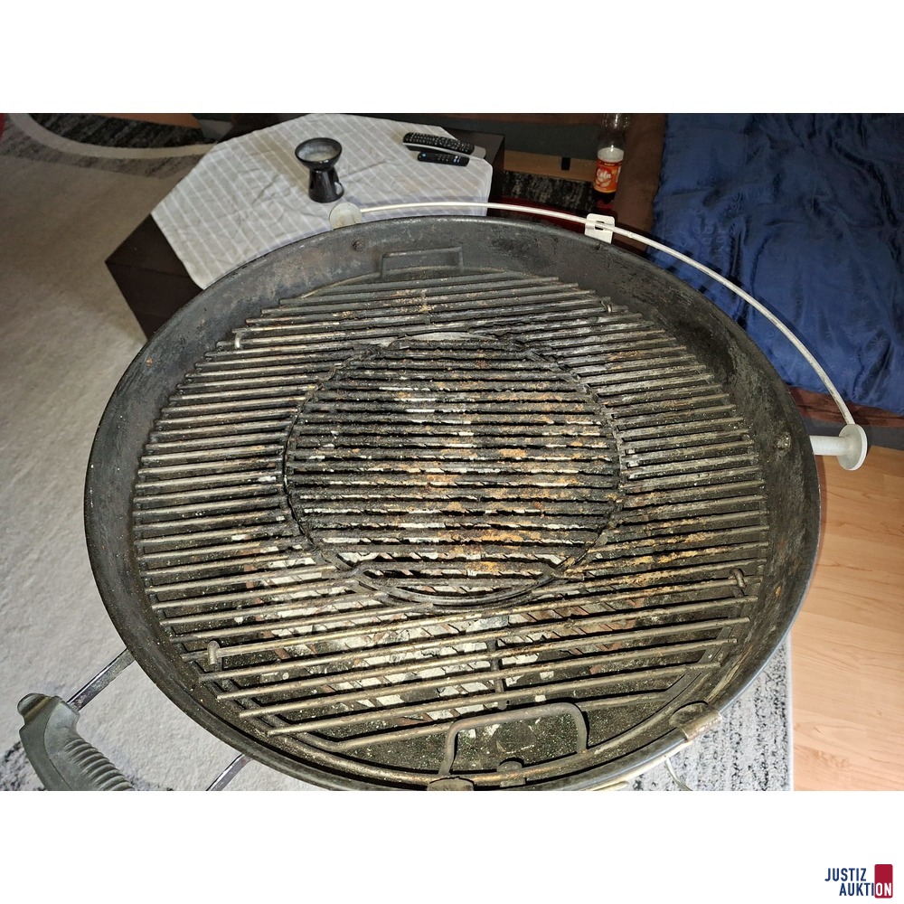 Weber Grill gebraucht, verschmutzt