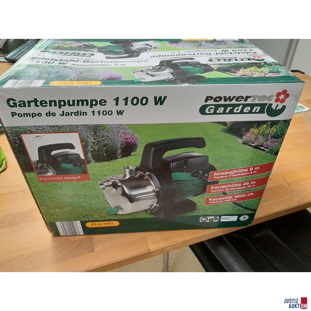 Gartenpumpe