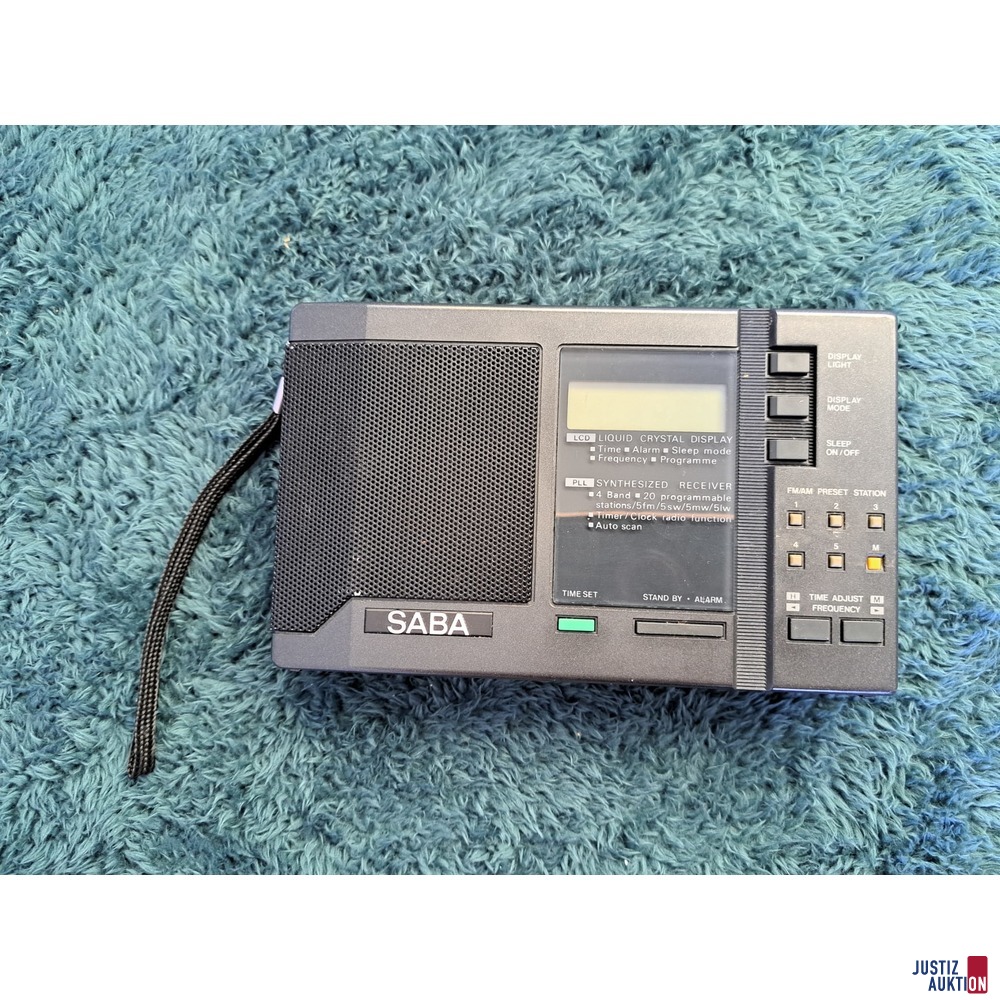 Weltempfänger SABA RX 160 PLL