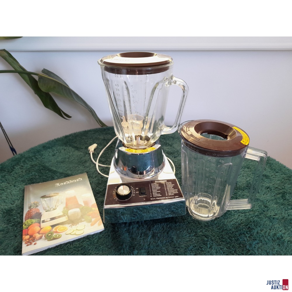 G.E.C. Mixer mit Kochbuch