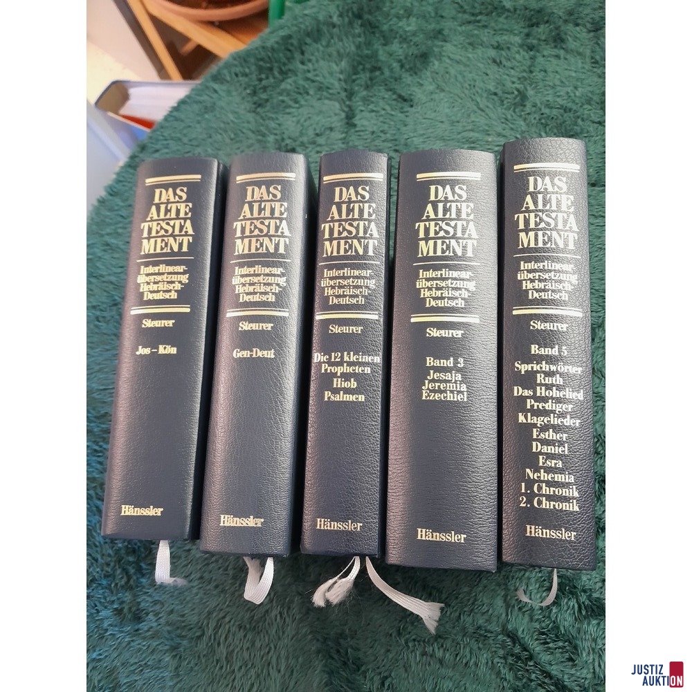 Das alte Testament Hebräisch - Deutsch