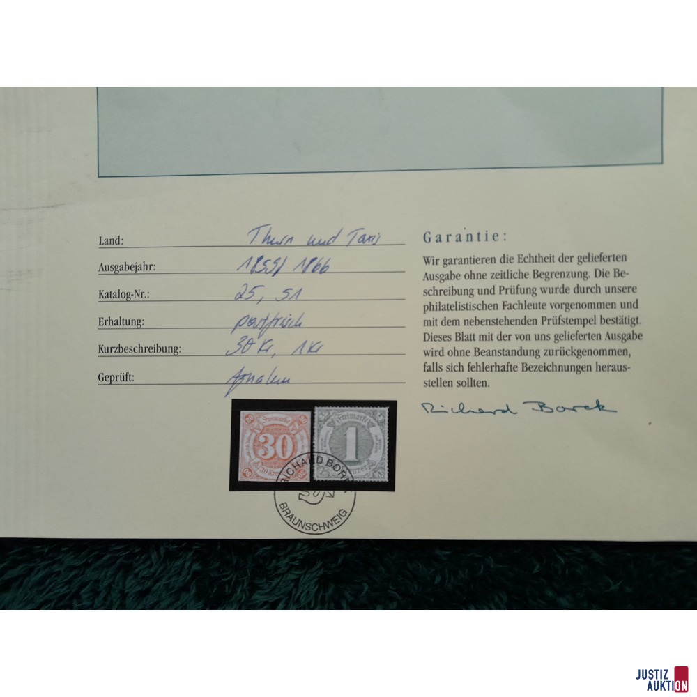 Briefmarken Sammelblatt