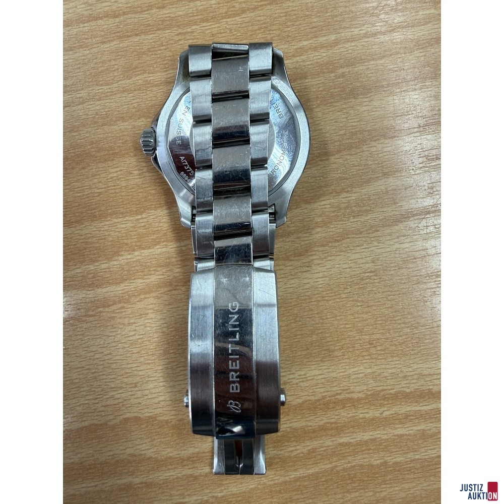 Breitling Herrenuhr Superocean&comma; R&uuml;ckansicht&comma; OGV Rienhoff