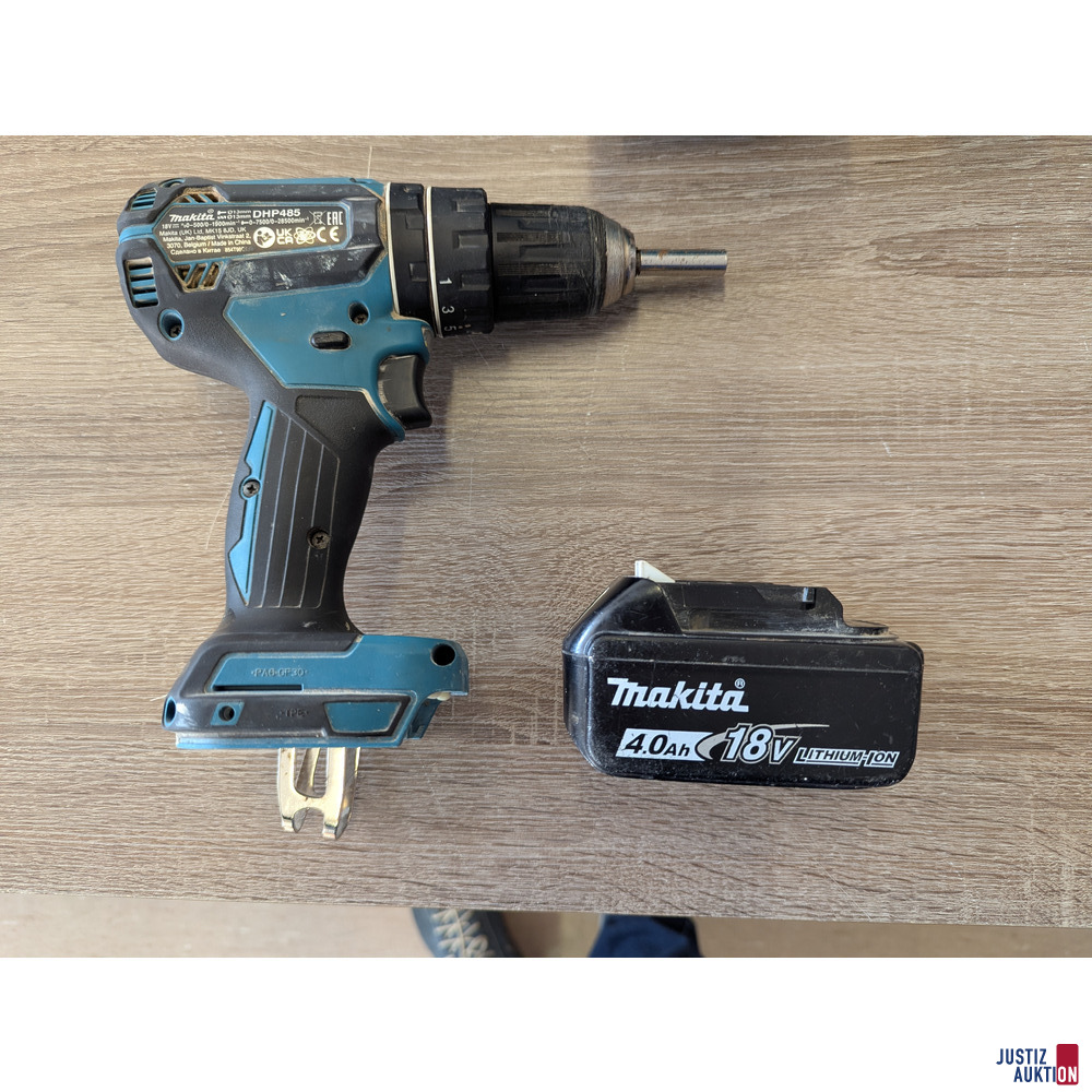 Makita Bohrhammer und Makita Bauschrauber – foto 2 – kavel bij Justiz-Auktion, Bamberg