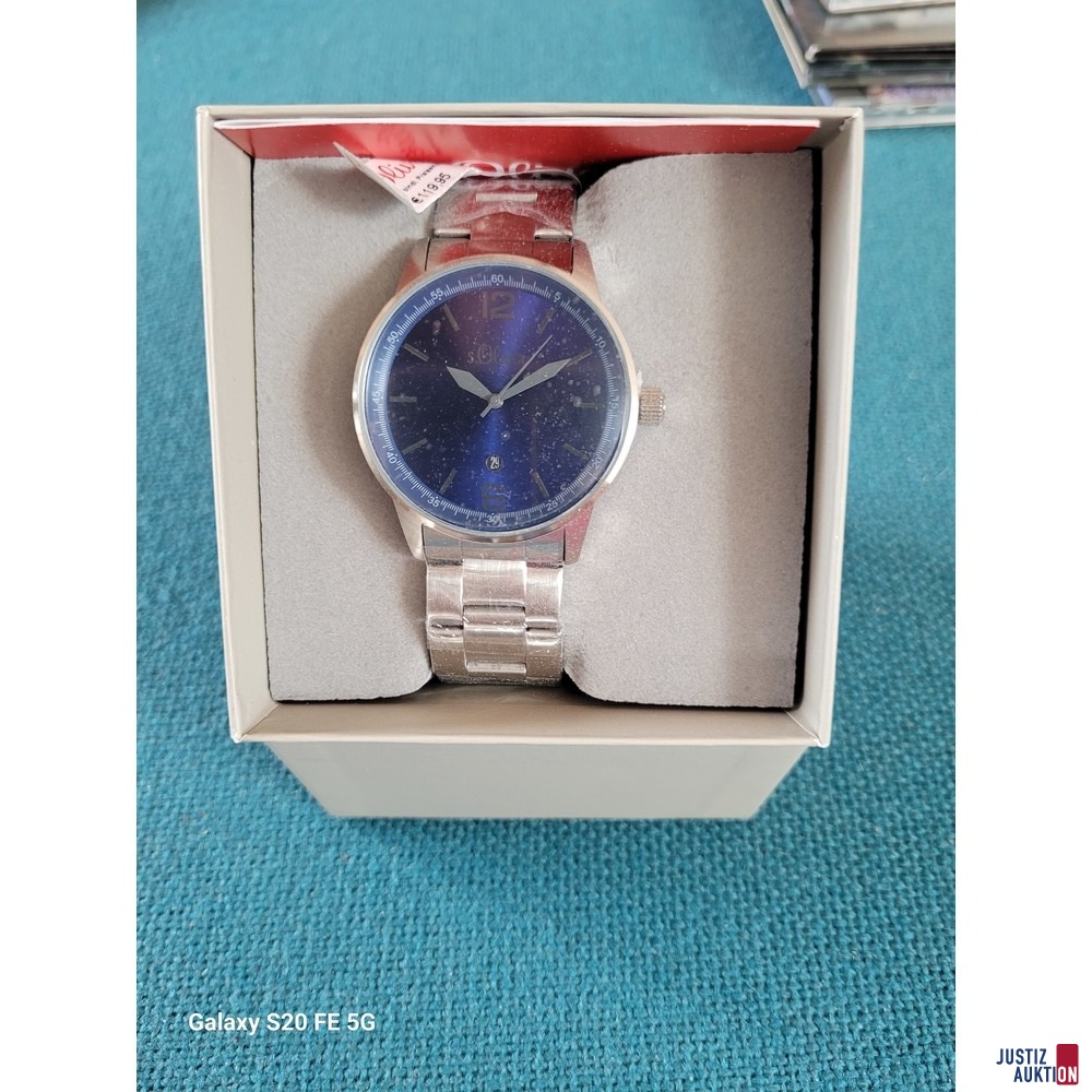 Herren Armbanduhr von S. Oliver