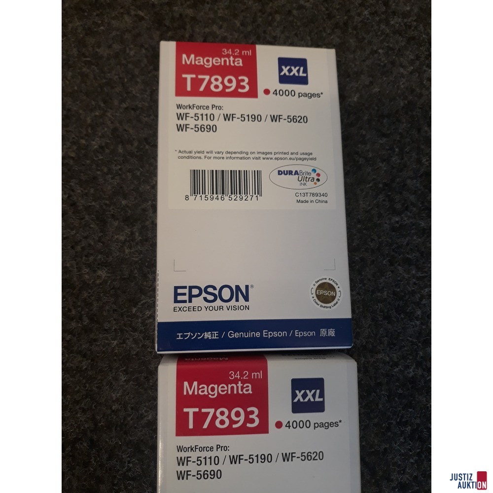 EPSON T7893  3x XXL Magenta