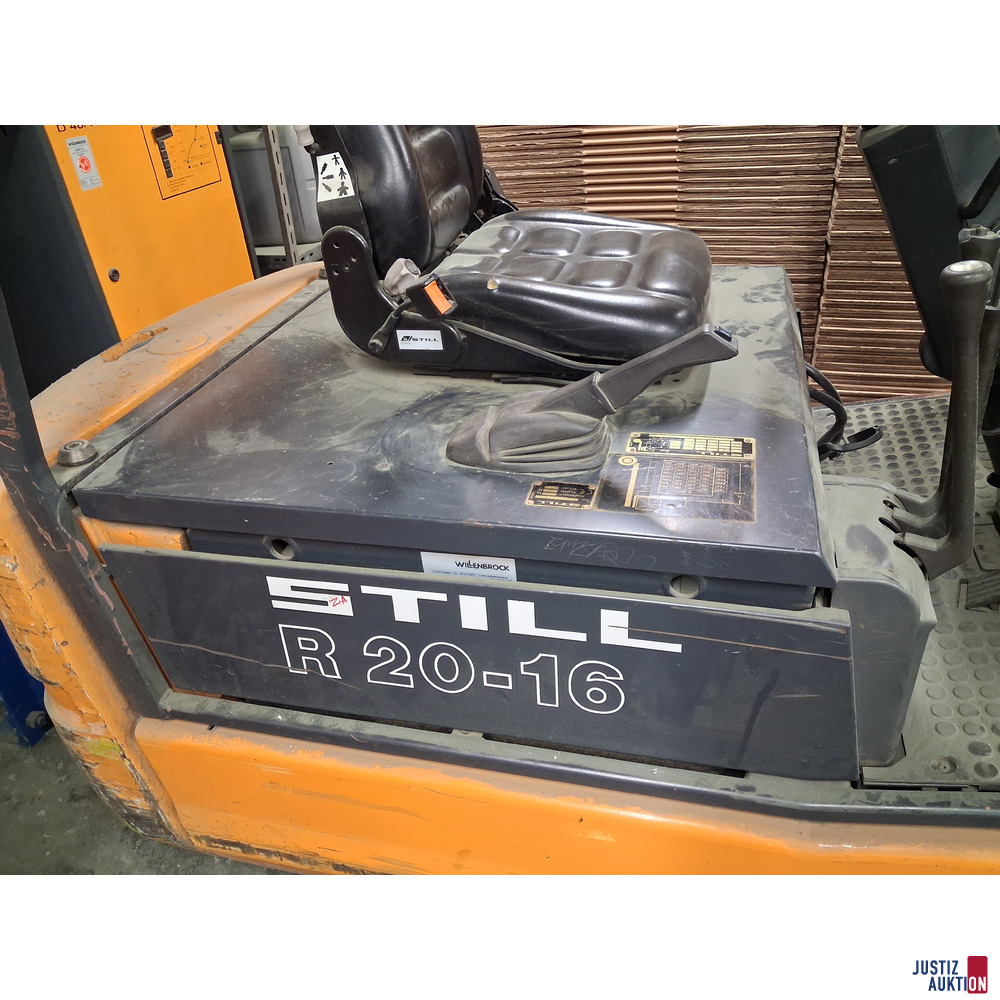 Elektrostapler Gabelstapler STILL R20-16 – foto 2 – kavel bij Justiz-Auktion, Bremen