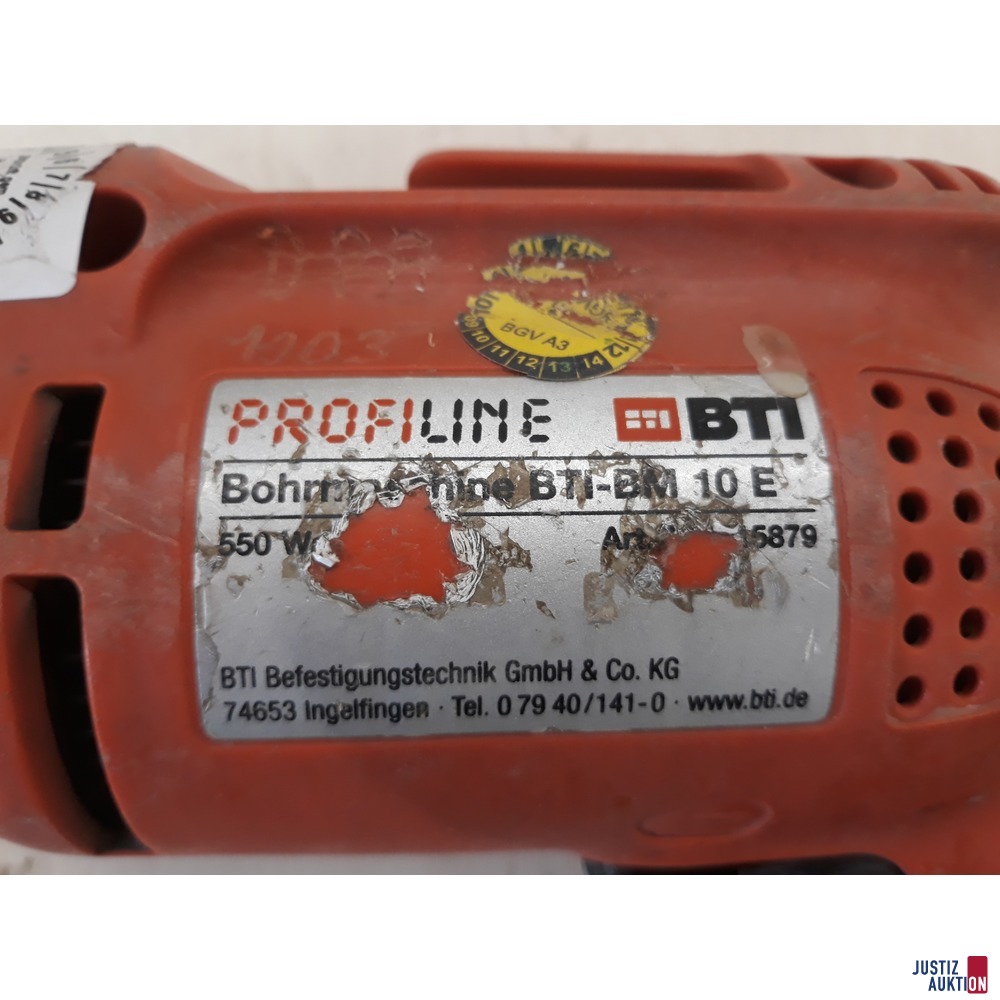 Bohrmaschinen 2 Stück SKIL & BTI