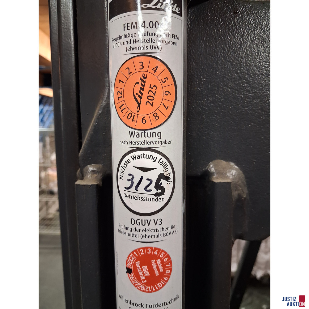 Elektrostapler Gabelstapler STILL R20-16 – foto 7 – kavel bij Justiz-Auktion, Bremen