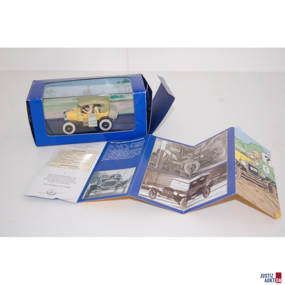 Ford T mit Faltblatt