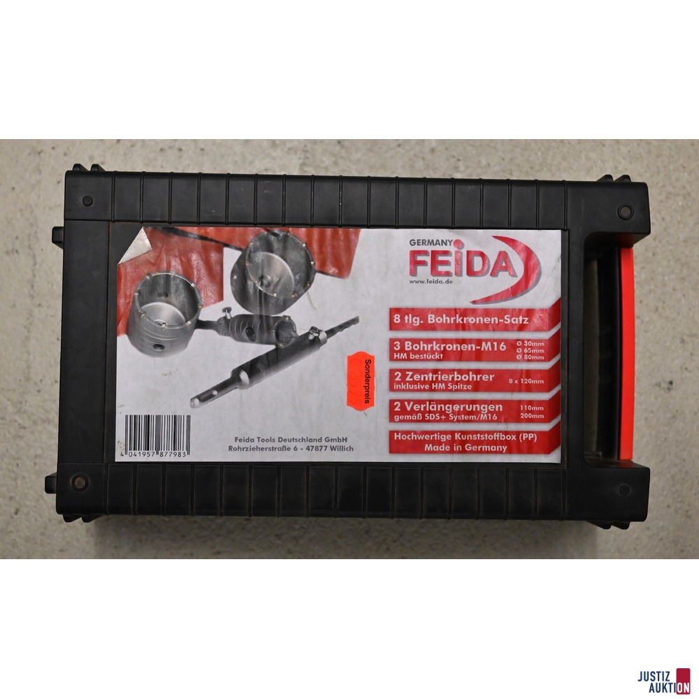 1 Bohrkronen-Satz der Marke "FEIDA"
