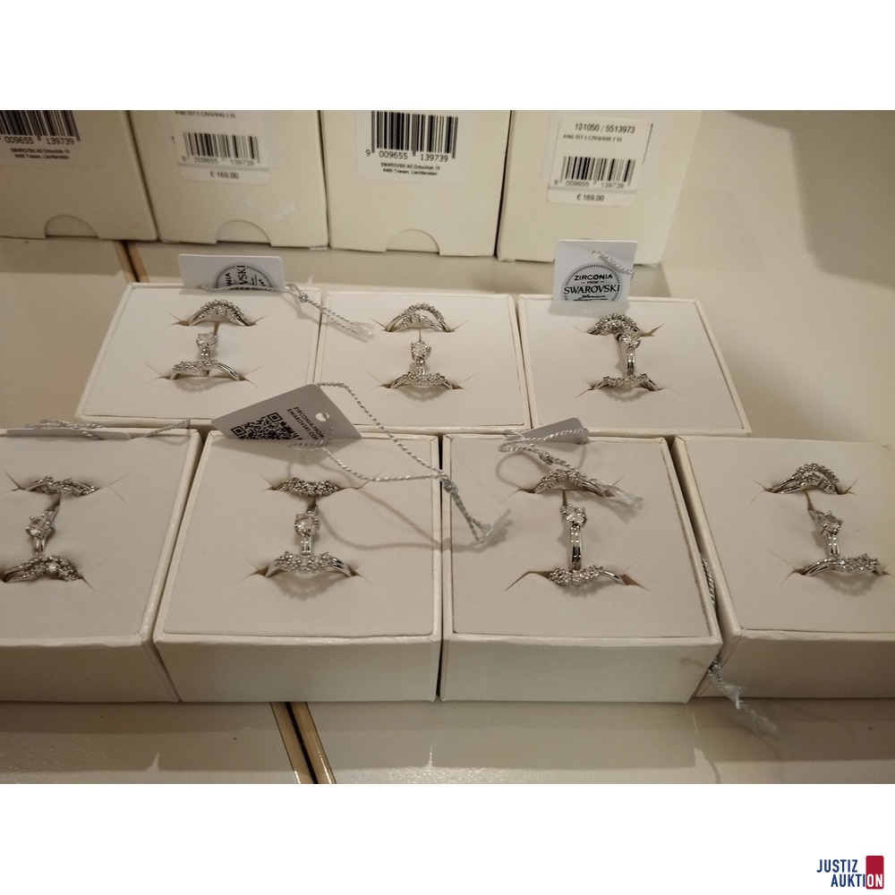 je 5 teiliges Ringset