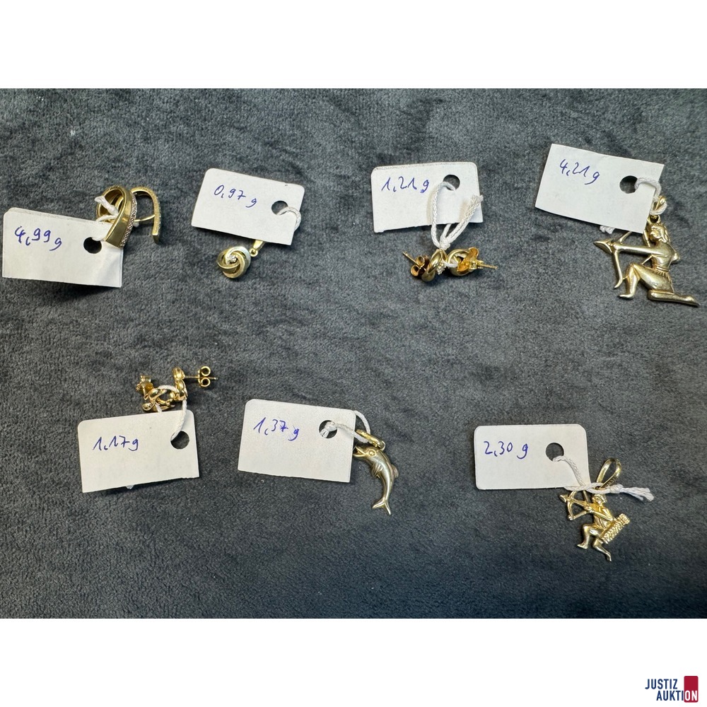 Ansicht mit Einzelgewichtangabe