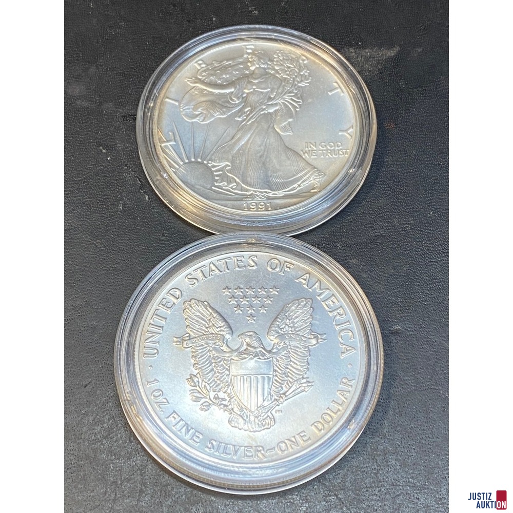 Silberm&uuml;nzenset