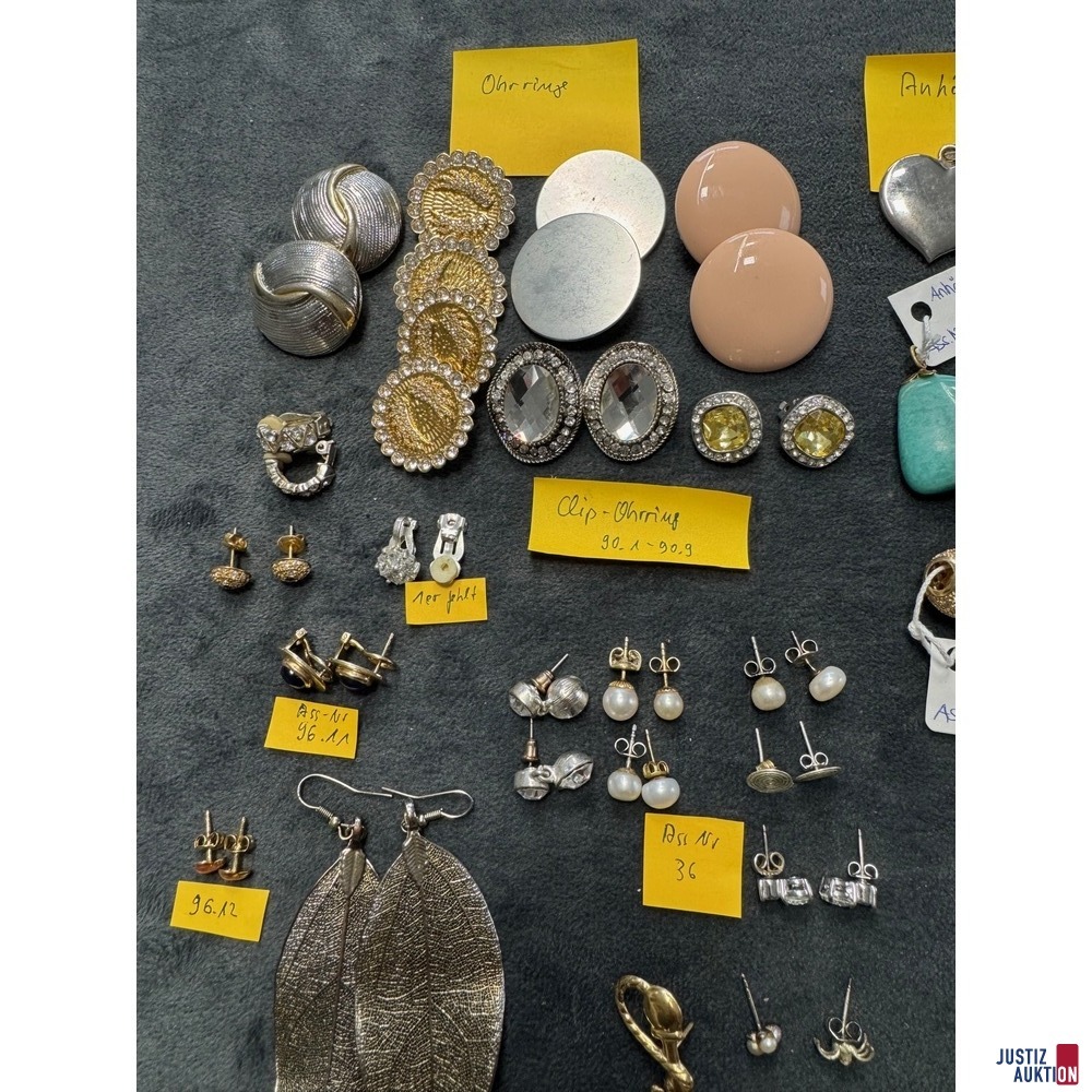 Detail Clip-Ohrringe