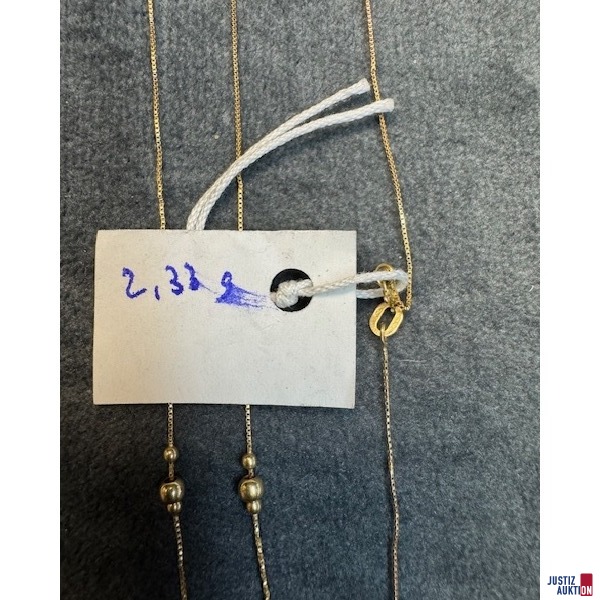 Ansicht lange Kette mit Abrissstelle