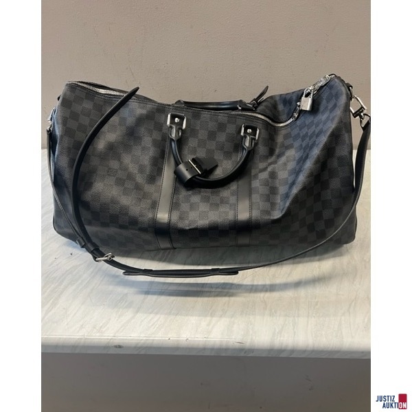 Reisetasche Louis Vuitton KEEPALL 55 neuwertig (#168390)