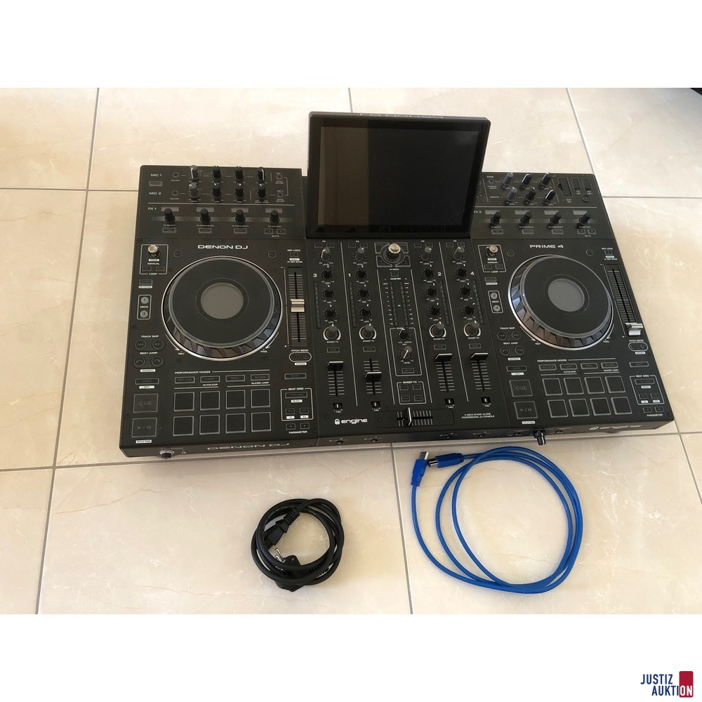 DJ-Controller mit Zubehör b
