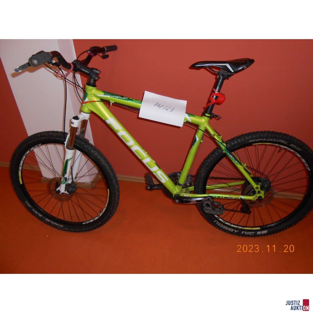 Fahrrad Seitenansicht