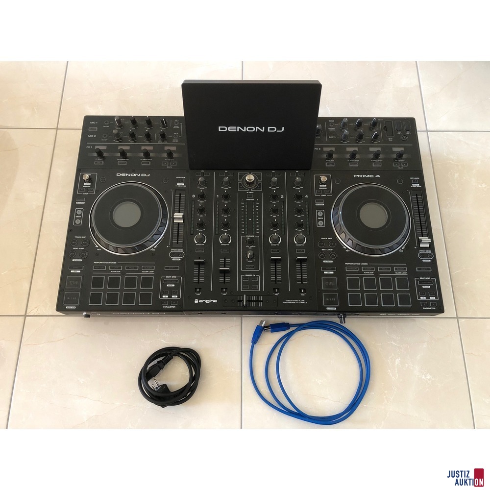 DJ-Controller mit Zubehör