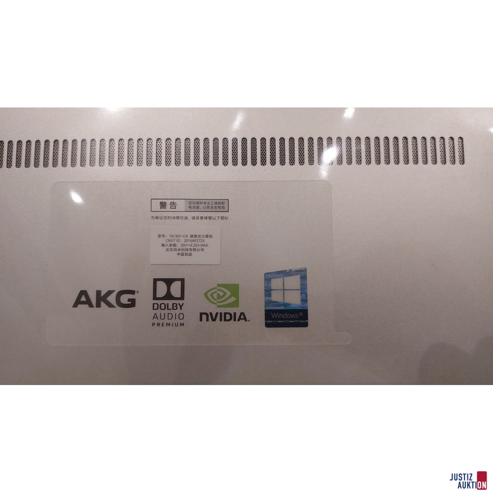 Rückseite / Tablet