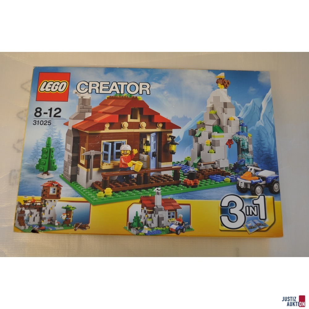 1 LEGO Creator Set: 31025 "Berghütte"