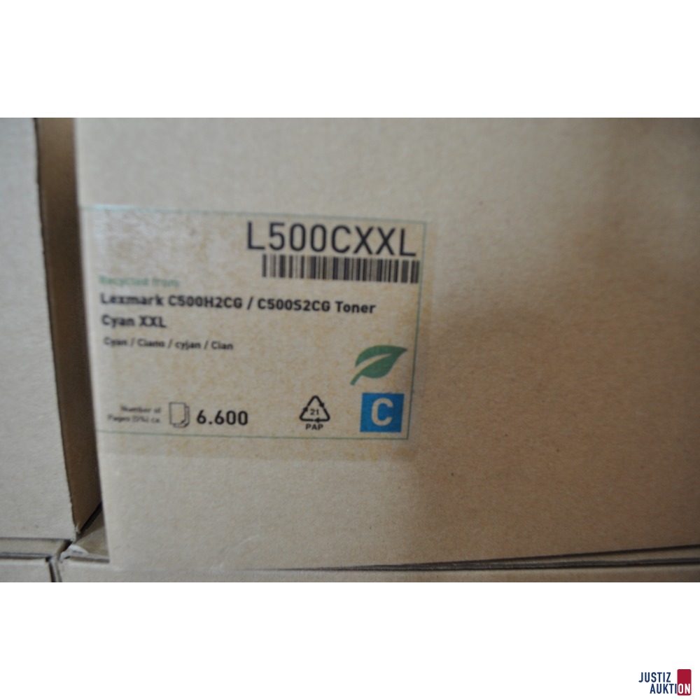 Ansicht Toner XXL cyan