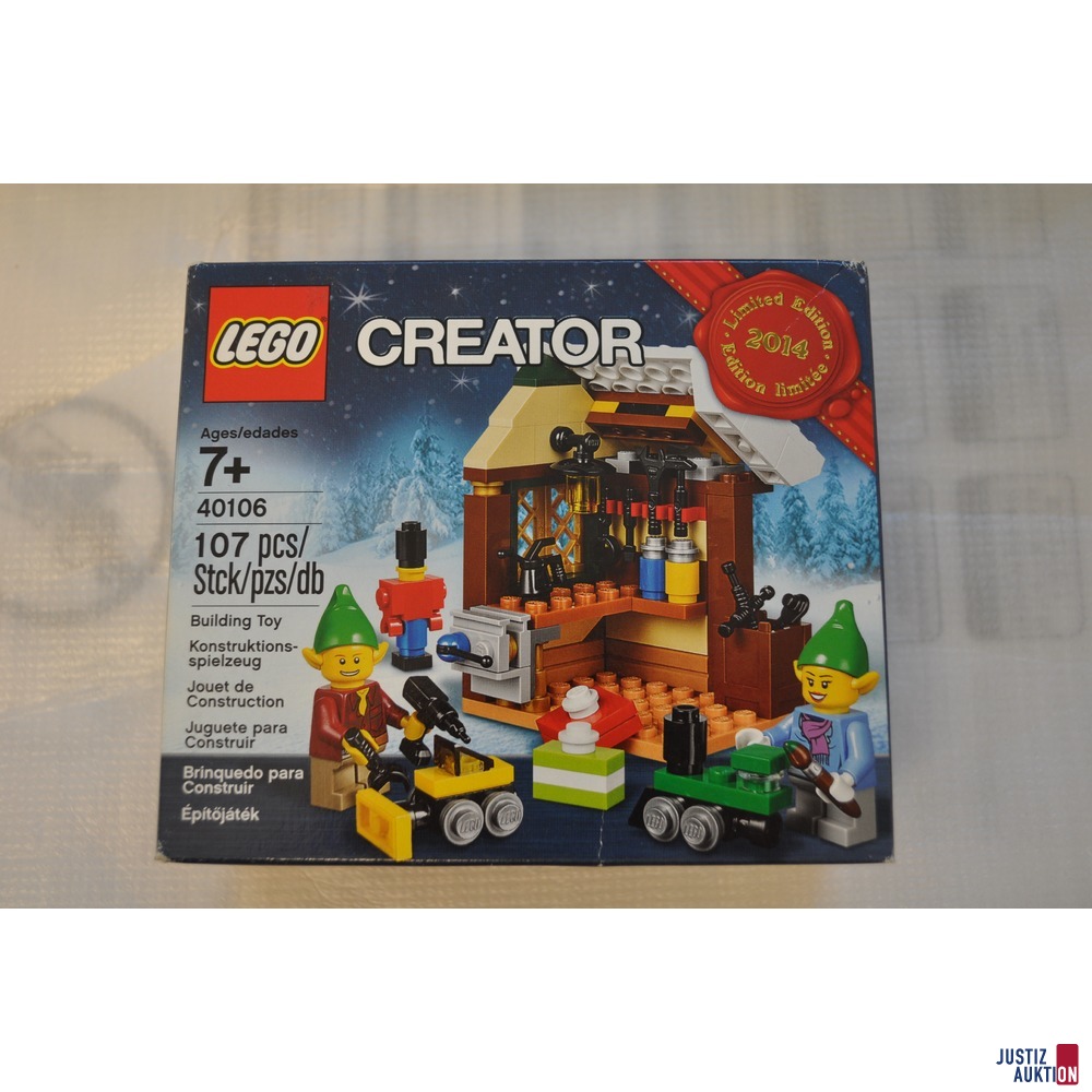 1 LEGO Set: 40106 "Elfenwerkstatt" 