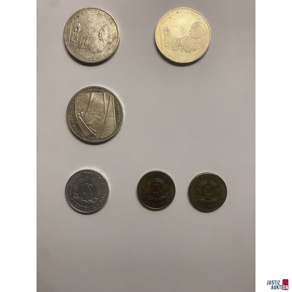 versch. DM-Münzen (RS)