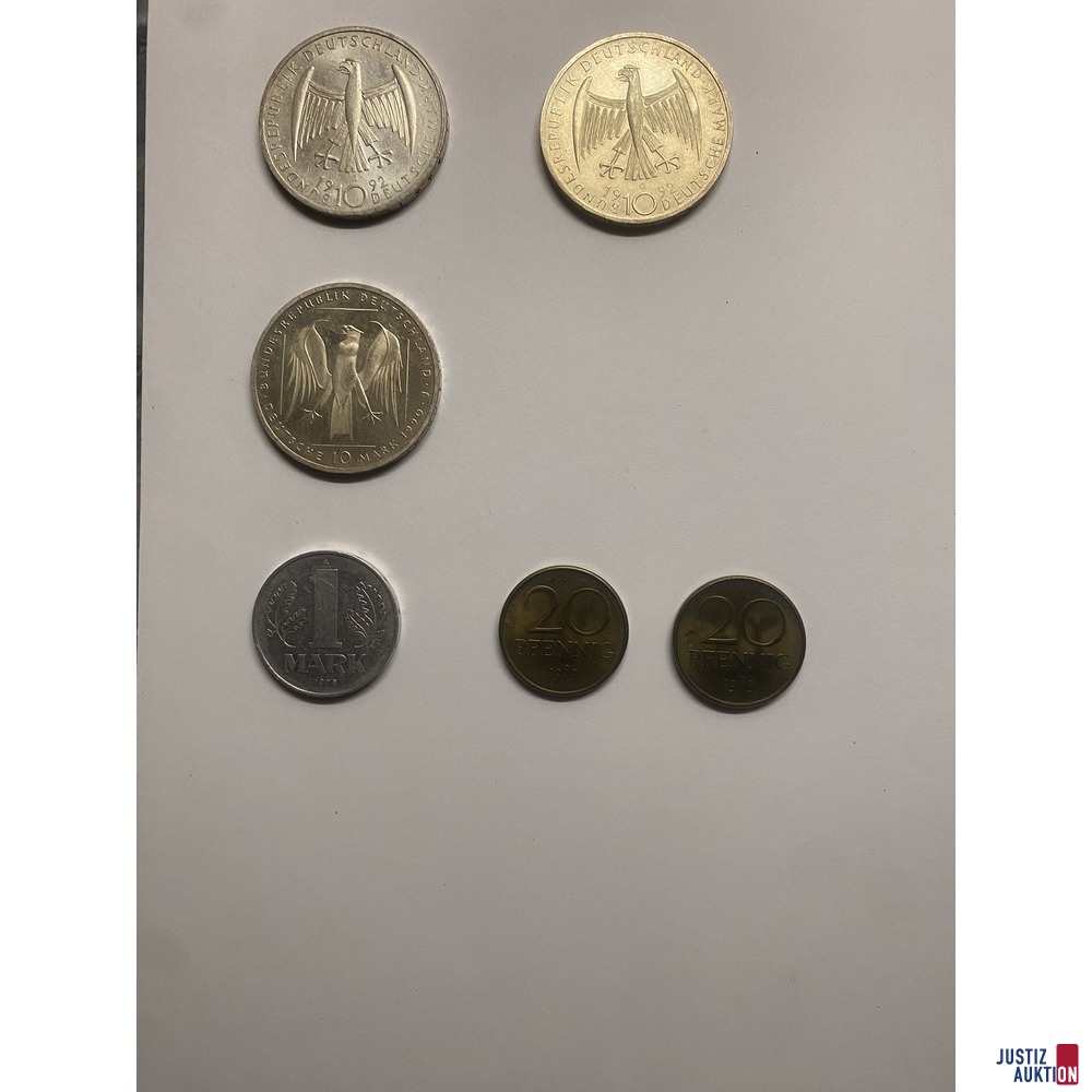 versch. DM-Münzen (VS)