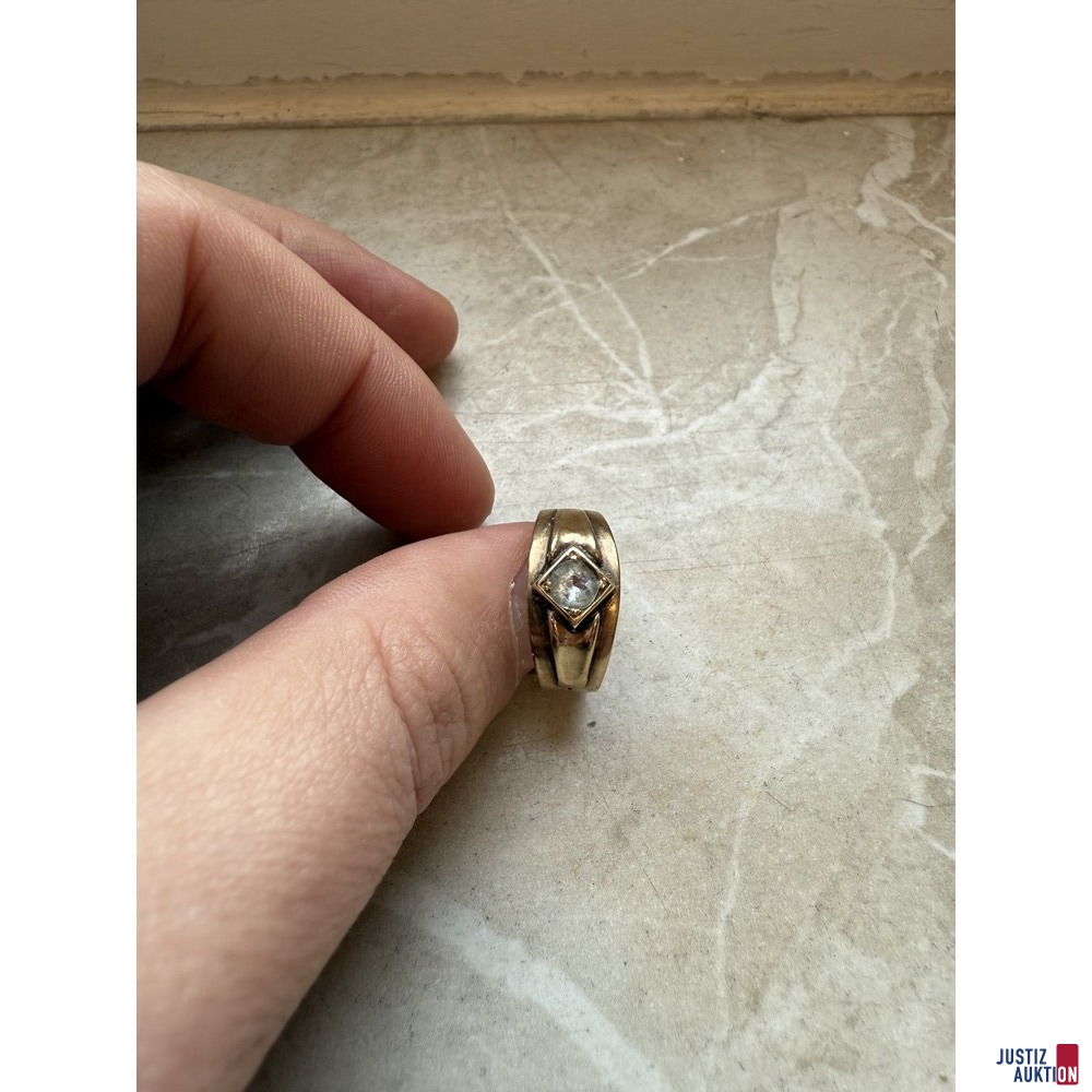 Ring Nr&period;2 333er Gold ohne Punze
