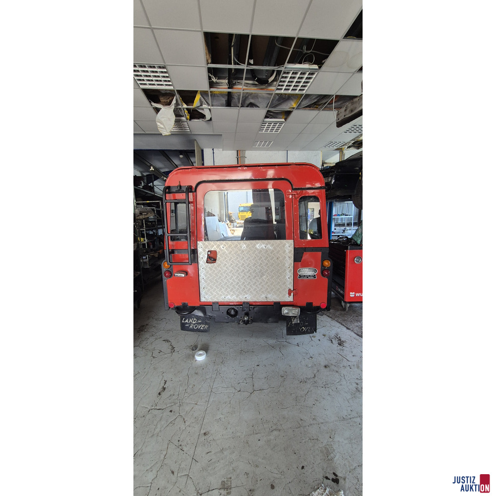 roter Landrover Serie III – foto 2 – kavel bij Justiz-Auktion, Rastatt