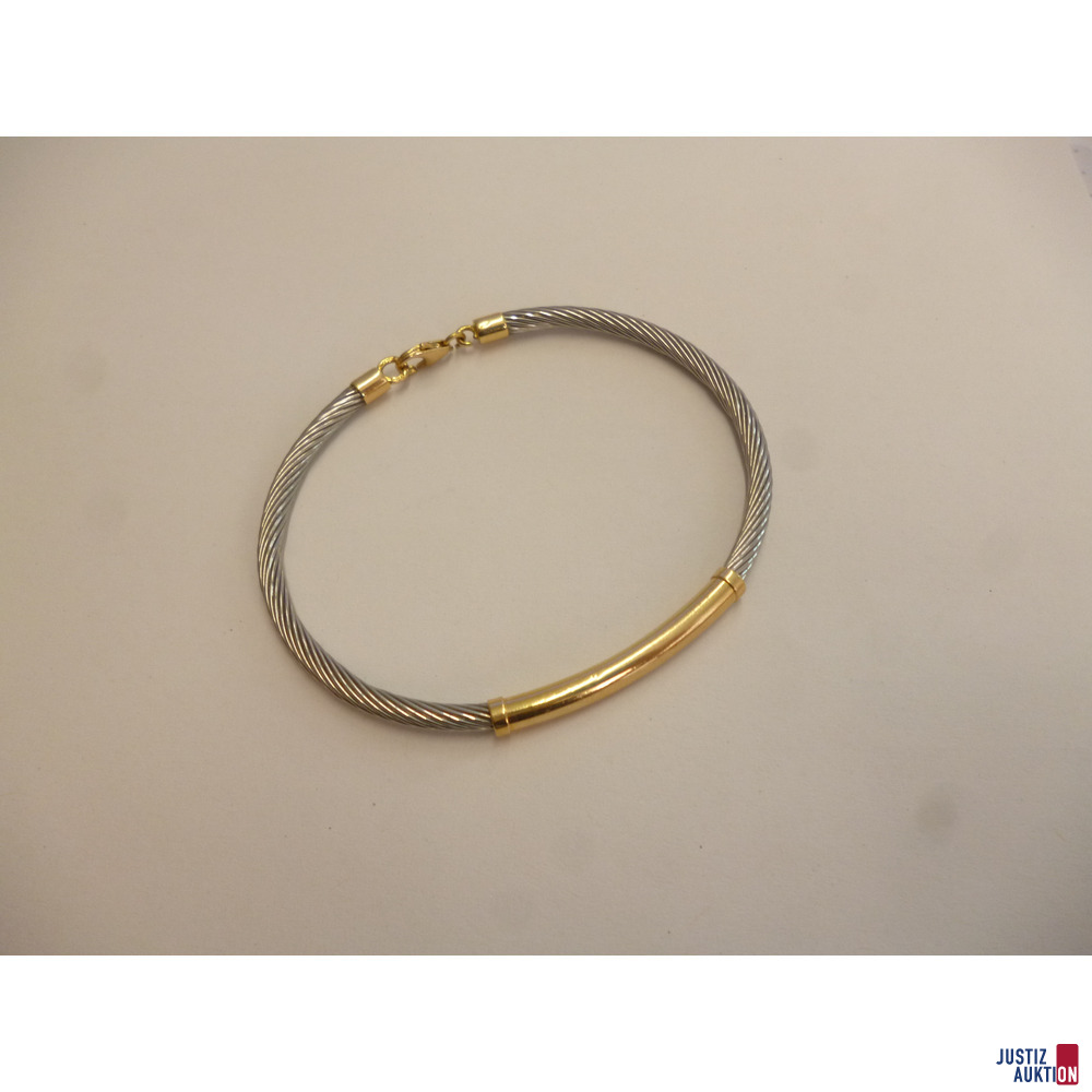 Armreif mit 750er Gold