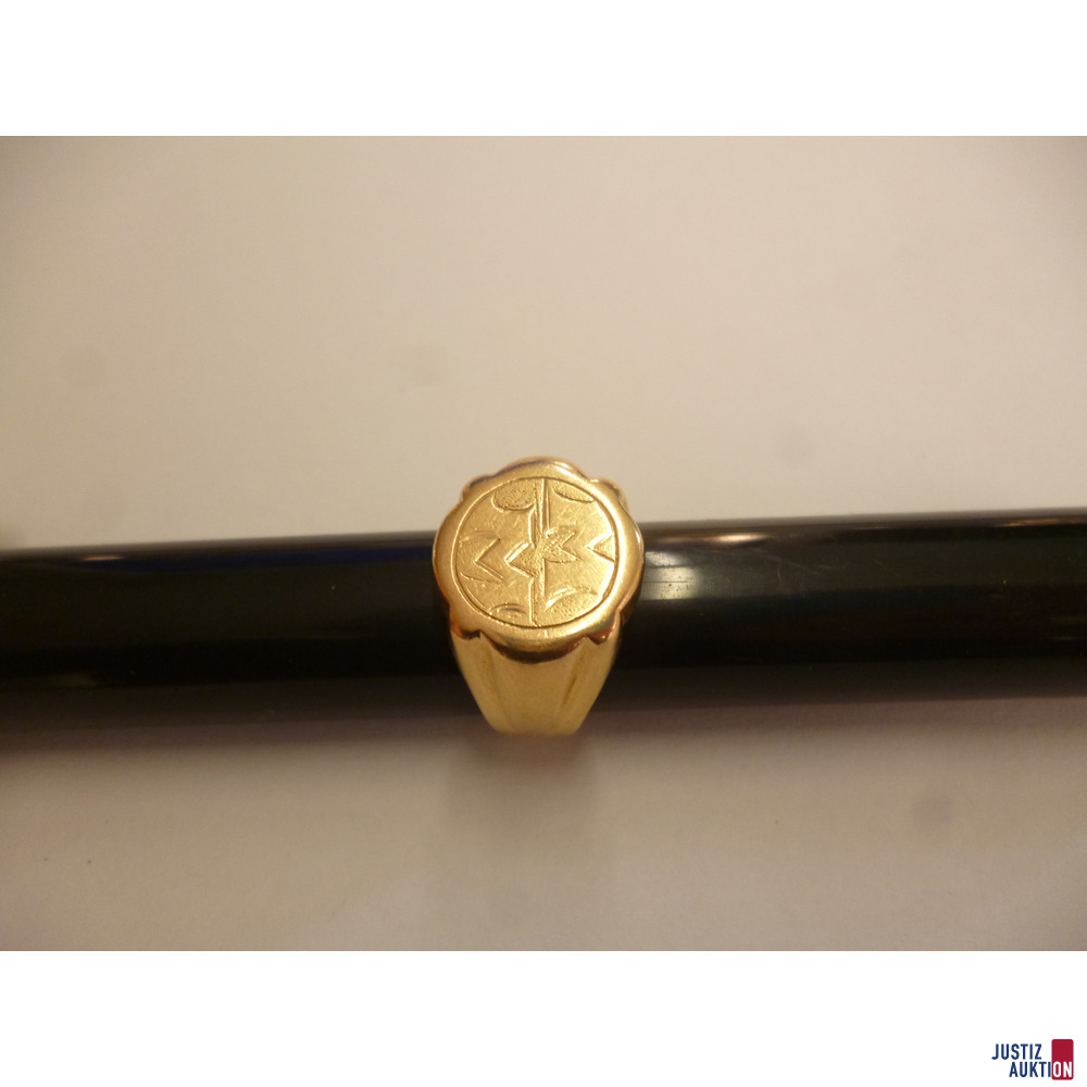 Ring&comma; 750er Gold
